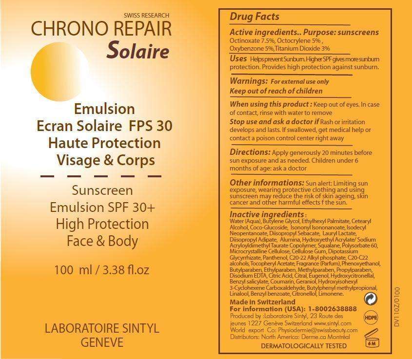 Chrono Repair Solaire